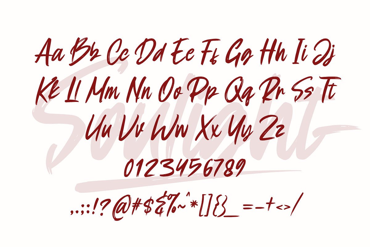Soulight, a Handwritten Font by Gatype (Photo 8 of 10)