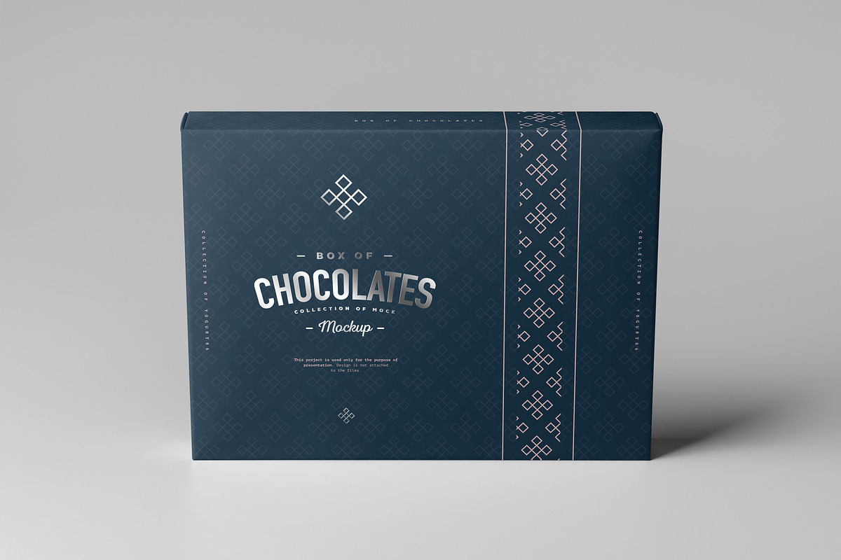 Box Of Chocolates Mock-up, a Packaging Mockup by Yogurt86 (Photo 5 of 14)