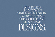 Glisstory, a Serif Font by Pista Mova (Thumbnail 12 of 20)