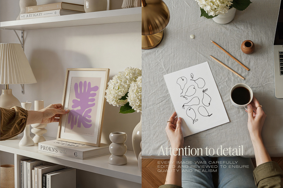Chiara Frame Mockup Bundle, a Household Mockup by Salt Color Studio (Photo 11 of 19)