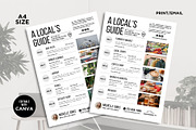 Real Estate Local Guide Flyer Canva, a Flyer Template by CreativeVinesStore (Thumbnail 1 of 6)