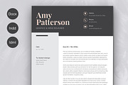 Resume Amy 2 pages, a Resume Template by sz81 (Thumbnail 5 of 5)