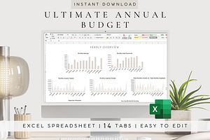 Excel Annual Budget Template