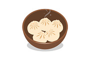 Steamed Dumpling Bowl Clipart, an Object Graphic by Gfx_Store (Thumbnail 12 of 13)