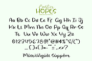 Easter Hopes, a Script Font by Creavibes Design (Thumbnail 14 of 14)
