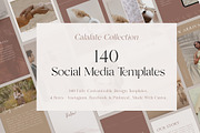 140 Social Media CANVA Template Pack, a Social Media Template by Gebers Marketing & Design (Thumbnail 1 of 10)