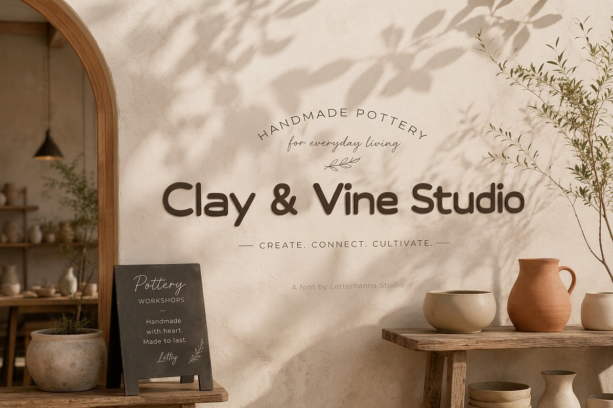 Milgrave: A Classic Geometric Font, a Sans Serif Font by Letterhanna Studio (Photo 3 of 9)
