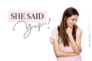 Charlotte Script with 120 ligatures, a Script Font by Blessed Print (Thumbnail 2 of 19)