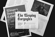 CS Bergamot – Blackletter Font, a Blackletter Font by Craft Supply Co. (Thumbnail 6 of 8)