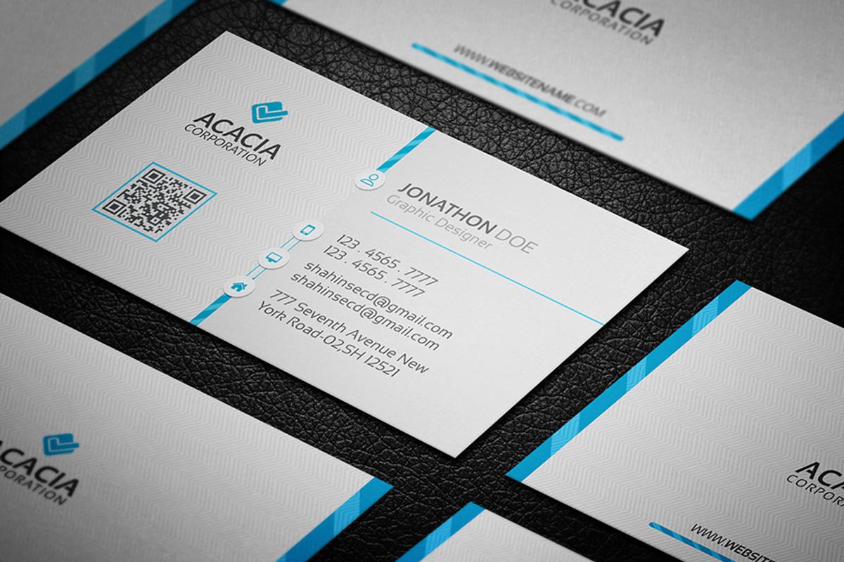 Round Business Card, a Business Card Template by DesignGhar (Photo 6 of 8)