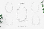Olive leaves. Laurel frame & wreath, a Decorative Illustration by Summer Nightingale Art (Thumbnail 10 of 15)