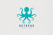 Octopus isolated logo template, a Branding & Logo Template by essense (Thumbnail 1 of 3)