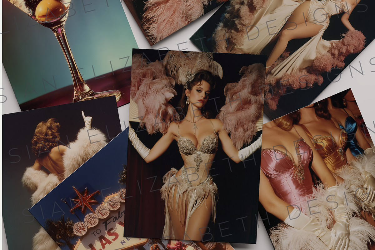44 Showgirl Nursery Wall Art Designs, a Background Graphic by Sian Elizabeth Designs (Photo 2 of 6)