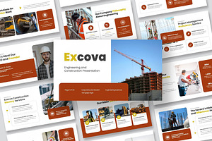 Engineering & Construction Keynote, a Presentation Template by Fit-tee