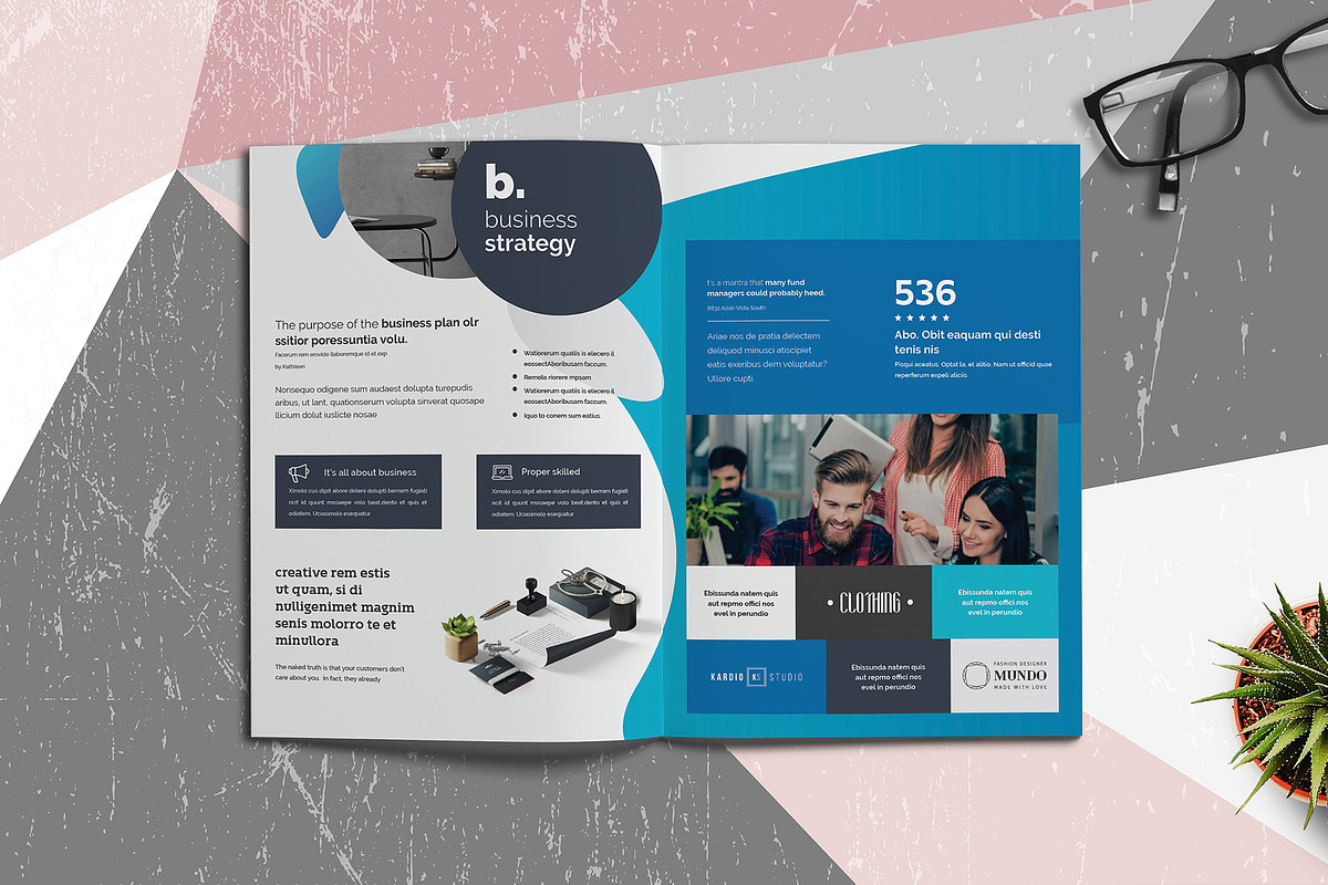 Company Profile Brochure, a Brochure Template by Addaxx (Photo 4 of 8)