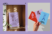 Flower People vector illustrations, a Person Illustration by dicreate (Thumbnail 13 of 14)