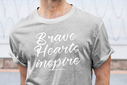 Globals Simple Bold Calligraphy Font, a Script Font by stylishtype.co (Thumbnail 9 of 20)