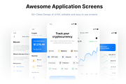 Crypto Market - UI Kit Mobile, an UI Kit Template by Korsa Agency (Thumbnail 3 of 6)