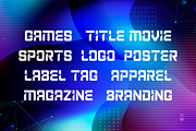 Cutting - Futuristic Sans Serif Font, a Sans Serif Font by haniefart (Thumbnail 4 of 11)