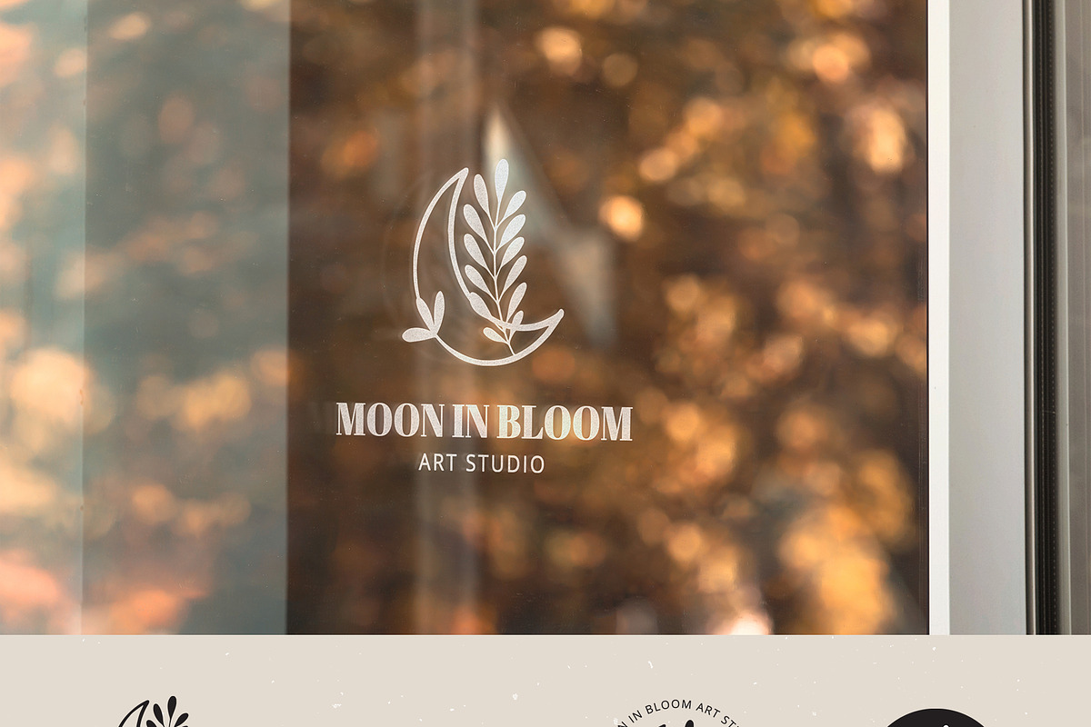 24 Celestial Logo Templates Pack, a Branding & Logo Template by amber&ink (Photo 13 of 14)