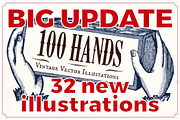 Vintage Hand Illustrations, a Person Illustration by Mr Vintage (Thumbnail 1 of 8)
