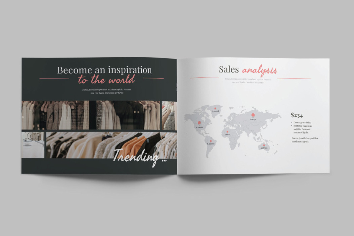 FASHION DESIGN - A5 Brochure, a Brochure Template by Shafura (Photo 12 of 15)