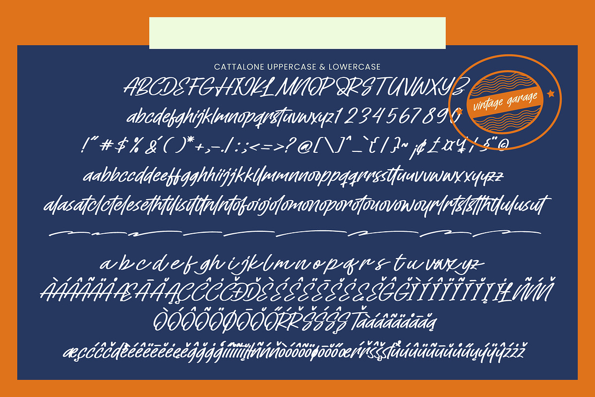 Cattalone Modern Handwritten Font, a Script Font by Letterena Studios Script (Photo 14 of 15)