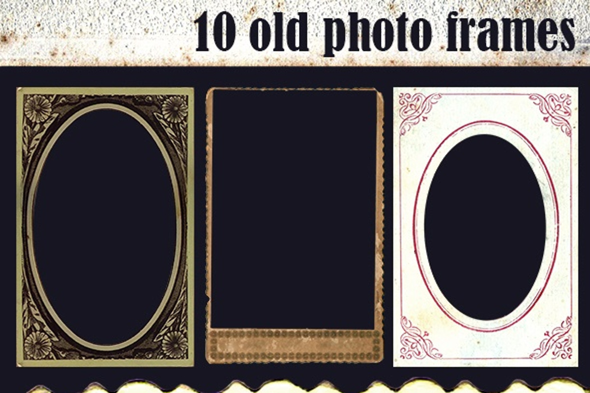 10 Old Photo Frames