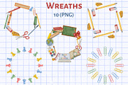 Back to School Watercolor Collection, an Education Illustration by Andre_Eva (Thumbnail 9 of 13)