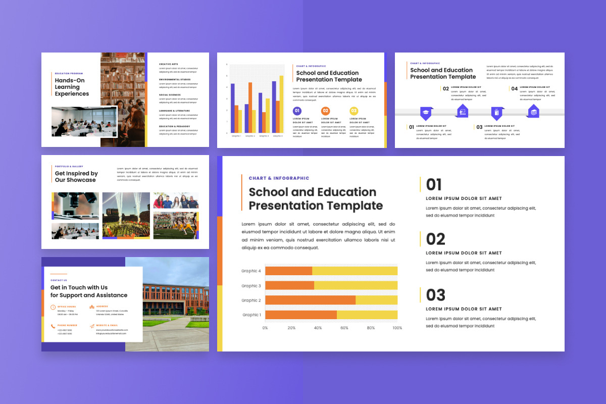 School and Education Presentation, a Presentation Template by twinstd (Photo 2 of 4)