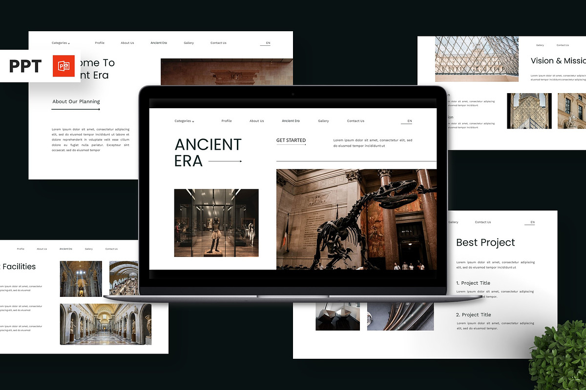 Ancient Era - Museum Powerpoint