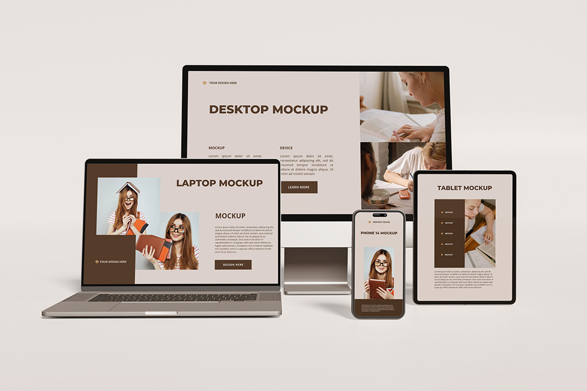 Responsive Multi Device Mockup, a Device Mockup by simuradi (Photo 2 of 6)