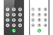 Realistic mobile phone with dial or, a Technology Illustration by Vectorbuum (Thumbnail 2 of 3)