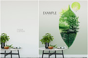 Wall & Frames Mockup - Bundle Vol 4, a Print Template by Yuri-U (Thumbnail 18 of 32)
