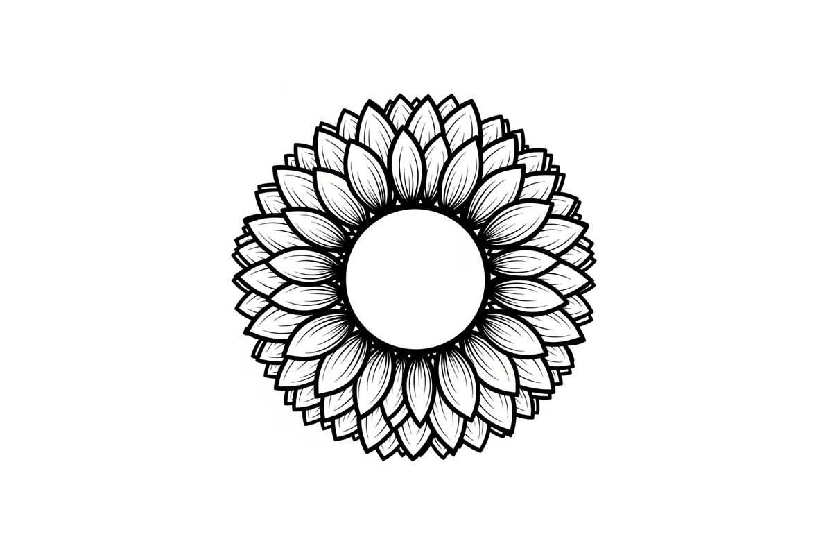 Floral Mandala Circle Frame Bundle, an Illustration by Gaye Art (Photo 23 of 51)