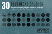 Procreate Halftones Brushes, a Brush Add-On by BackYard Graphics Co. (Thumbnail 2 of 4)
