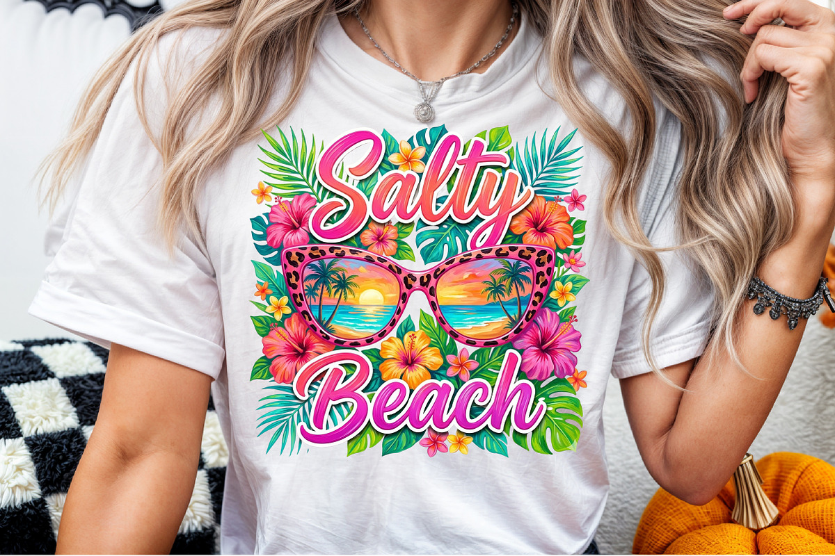 Floral Salty Beach Png Floral Summer, a Work Illustration by Sublimation Artist (Photo 6 of 9)