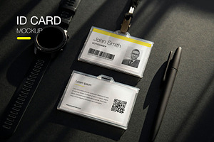 ID Card Mockup