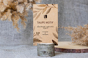 TAUPE MOTIF | frames & bouquets, an Illustration by NGliory (Thumbnail 5 of 7)