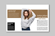 Fashion Magazine Brochure Design, a Magazine Template by Shajib Shikder (Thumbnail 5 of 7)
