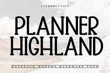 Planner Highland