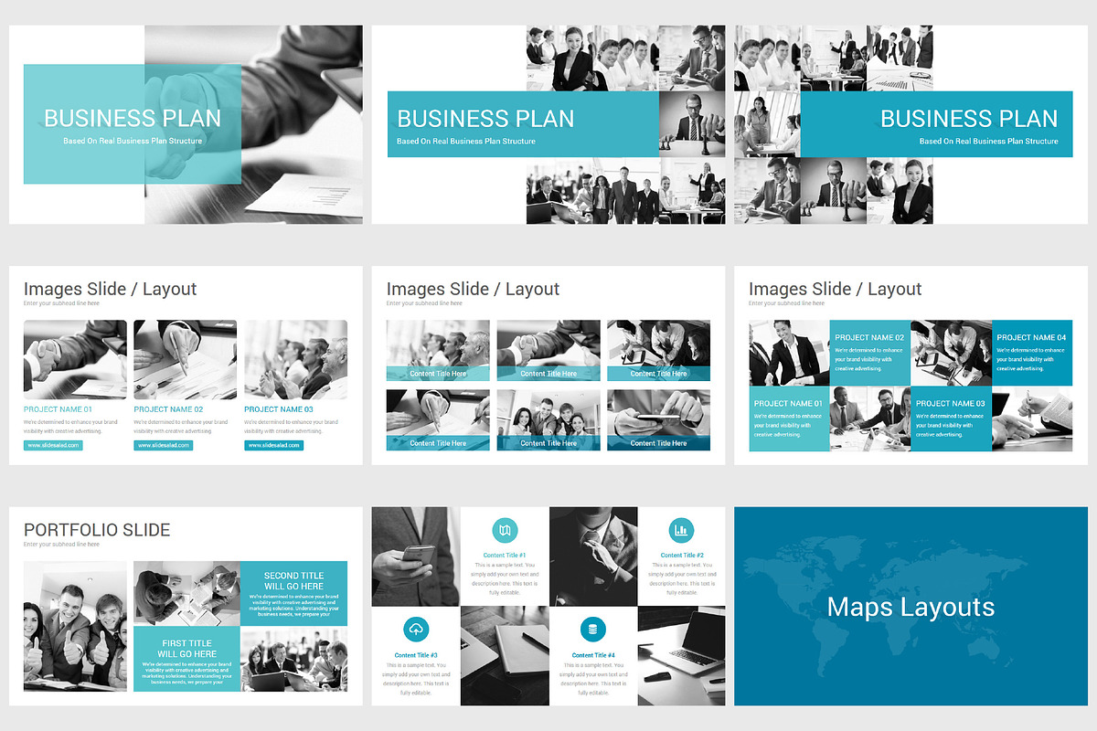 Business Plan Google Slides Template, a Presentation Template by SlideSalad (Photo 30 of 35)