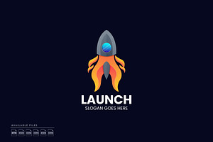 Rocket Gradient Colorful Logo, a Branding & Logo Template by Zeer Graphic