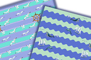 Watercolor nautical illustration, an Object Illustration by AkvarelRiver (Thumbnail 12 of 18)