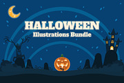 Halloween Illustrations Bundle, an Illustration by DailyYouth (Thumbnail 1 of 6)