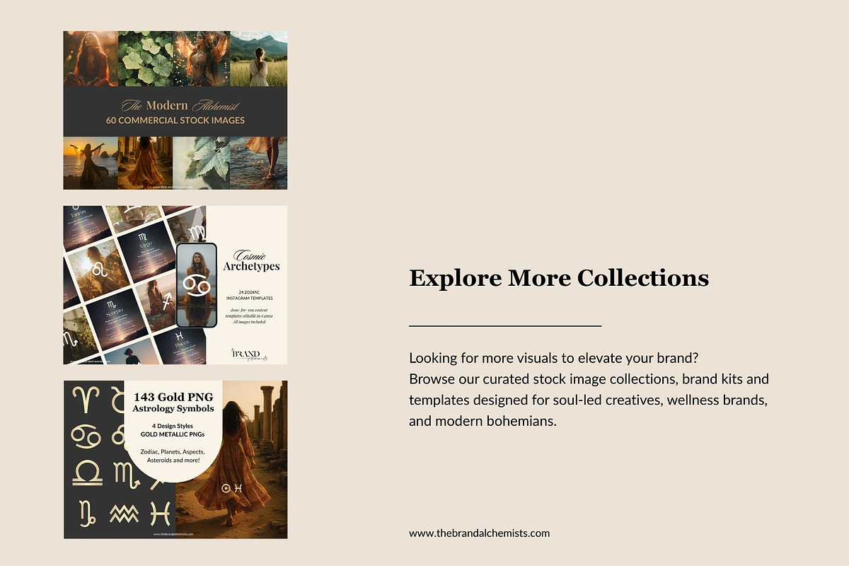 Modern Alchemist Brand Kit Vol 1, a Branding & Logo Template by The Brand Alchemists (Photo 10 of 10)