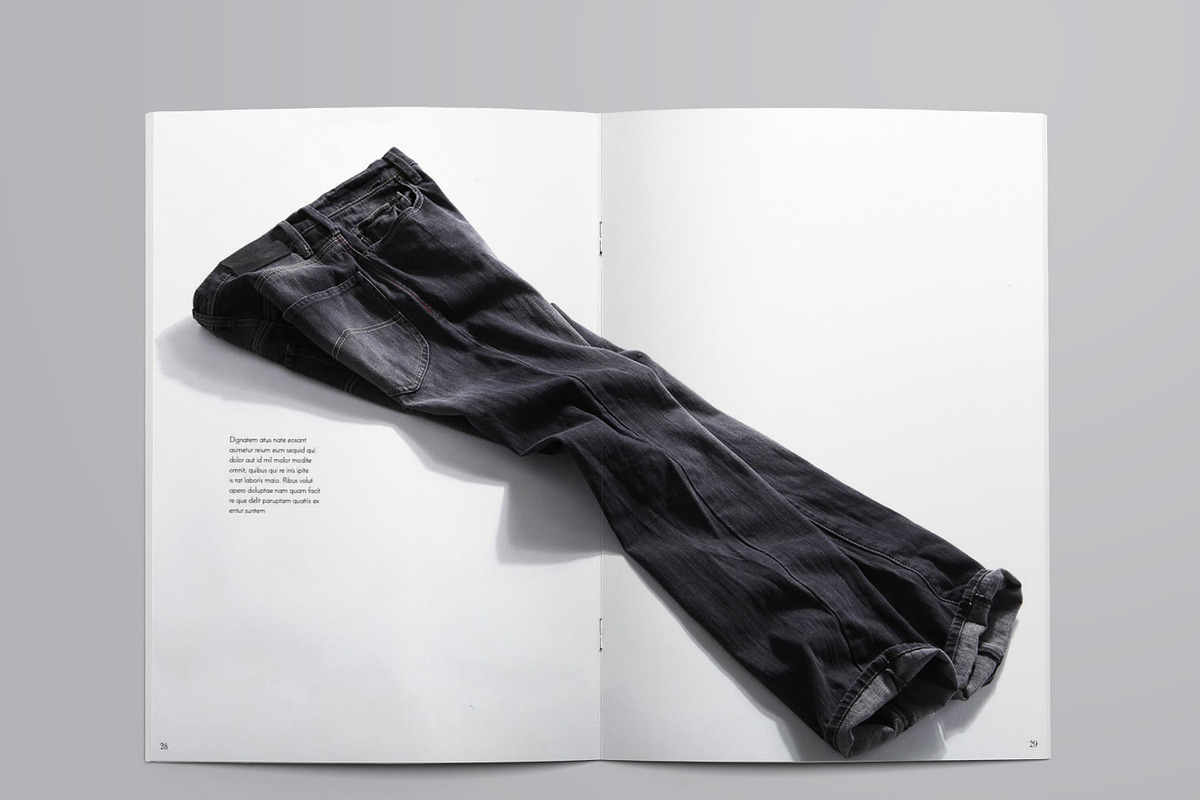 Denim Fashion Lookbook, a Brochure Template by Bookrak Graphic Design (Photo 9 of 11)