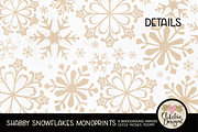 Shabby Snowflake Christmas Papers, a Texture Graphic by Clikchic Designs (Thumbnail 5 of 6)