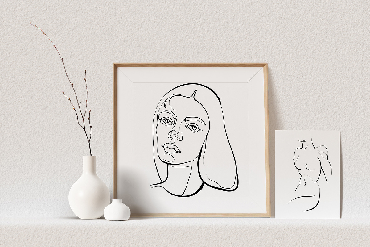 Figure - Woman line art, a Person Illustration by Aquatinta (Photo 2 of 11)