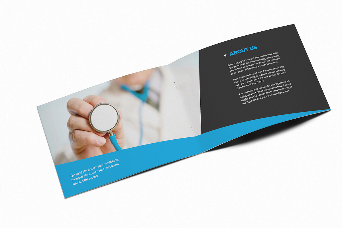 Medical & Hospital A5 Brochure, a Brochure Template by Incools Stokie (Photo 4 of 13)